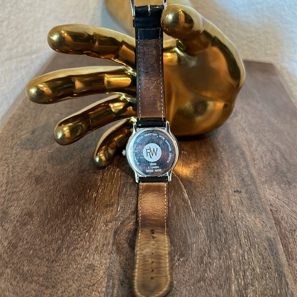 Raymond Weil Toccata Black Dial Black Leather Men's Quartz Watch 5569 X 124864 - Picture 7 of 13